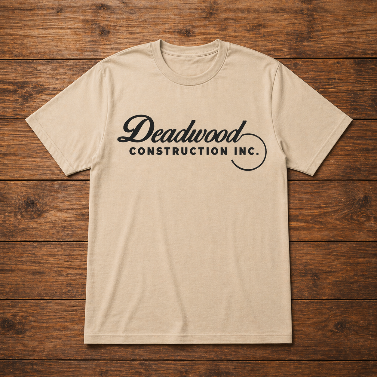 Deadwood Construction Hand-Crafted T-Shirt