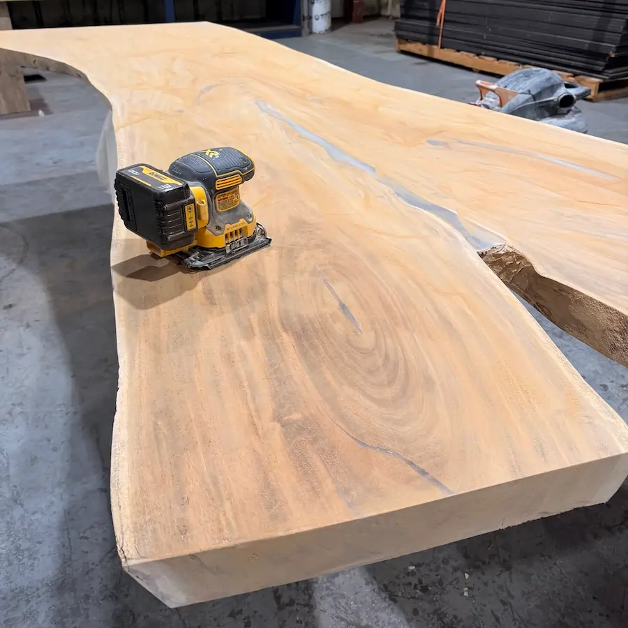 Custom furniture handcrafted by Deadwood Construction
