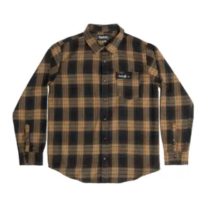 RELAXED FIT FLANNEL SHIRT
